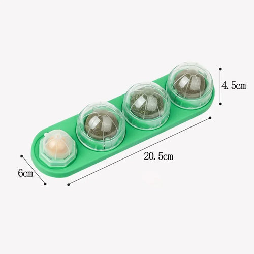 4-in-1 Catnip, Silvervine & Gall Nut + cat sugar stick on Wall Toy