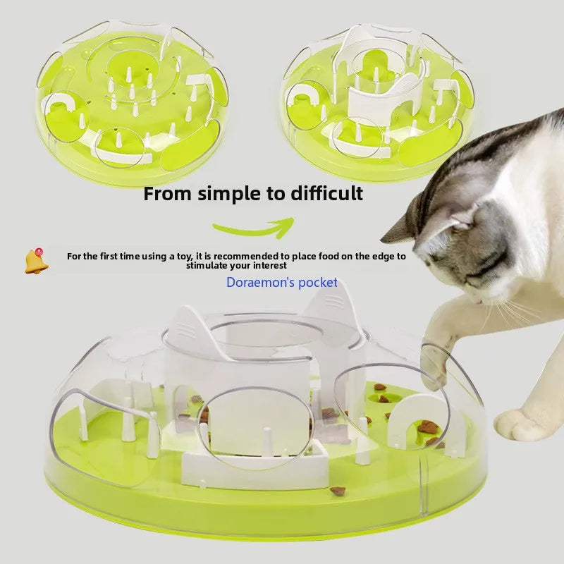 Fully Customizable Slow Feeder Maze Toy - Treat Puzzle Game