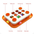 Interactive Puzzle Toy - Slow Feeder Treat Finding Game