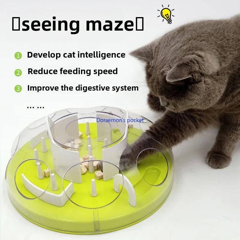 Fully Customizable Slow Feeder Maze Toy - Treat Puzzle Game