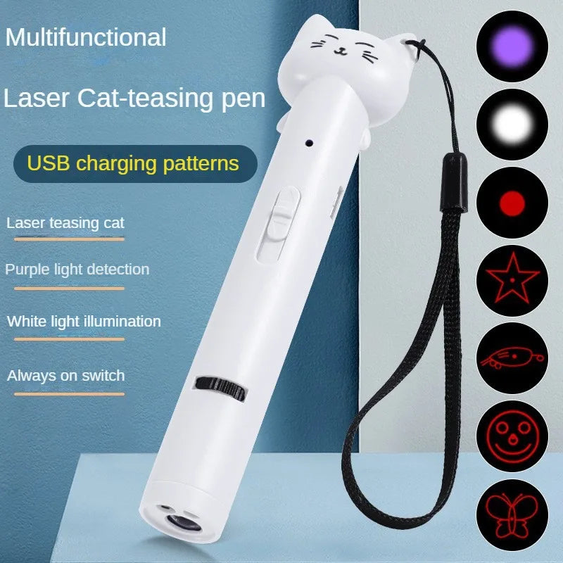 USB Charging CatLaser