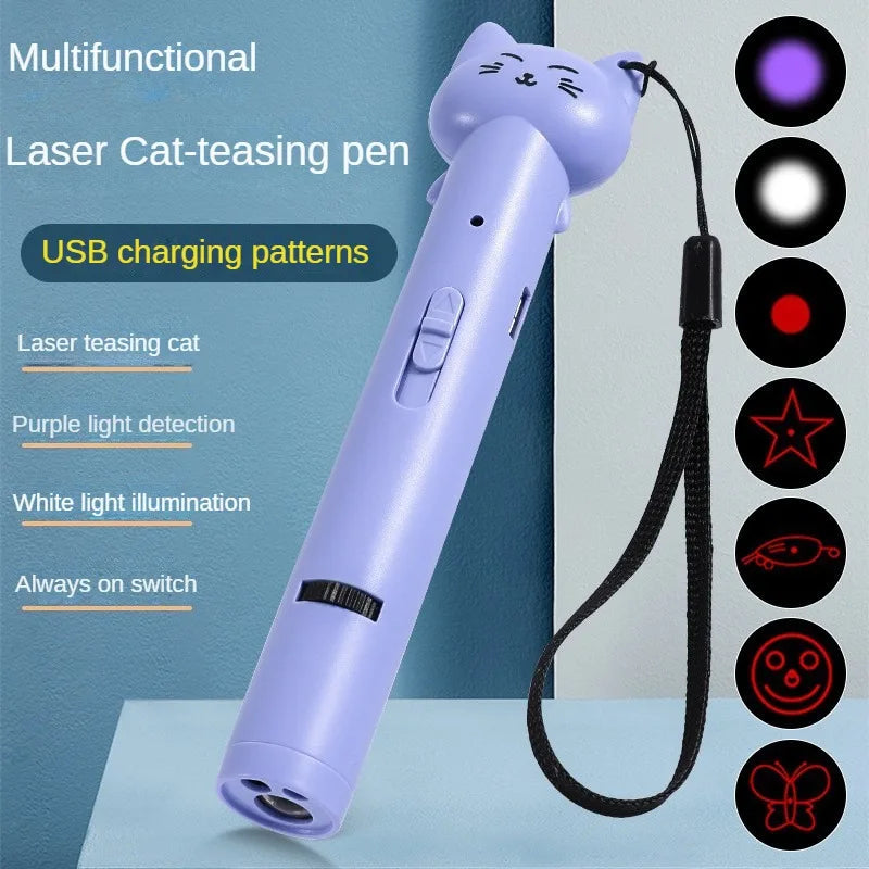 USB Charging CatLaser