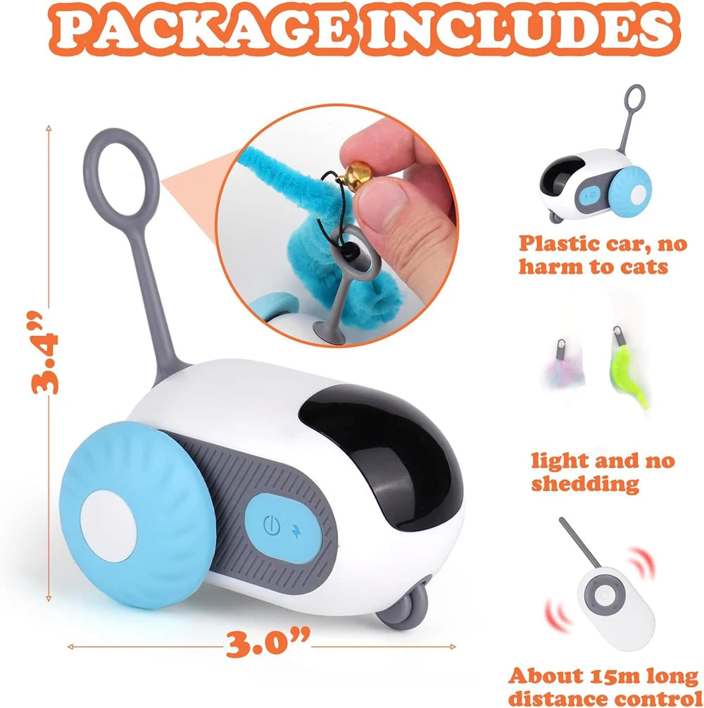 Remote Controlled Mouse Car - 2 Smart Modes