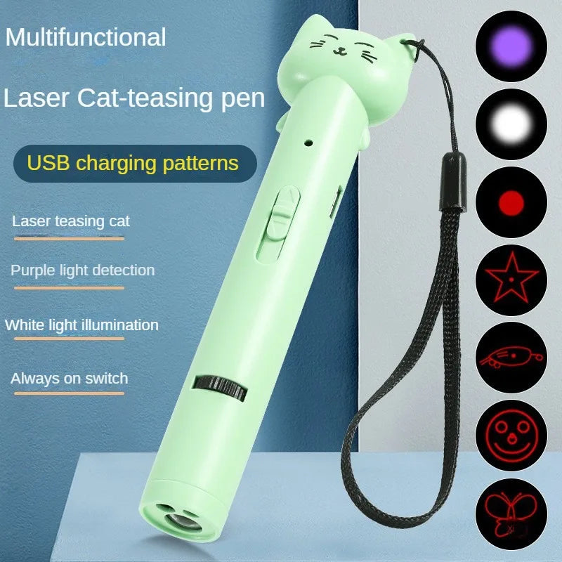 USB Charging CatLaser